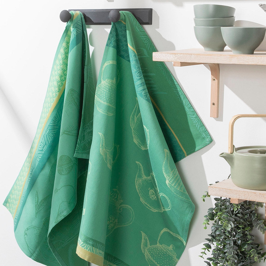 Green Kitchen Towels