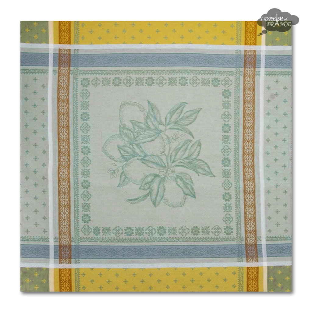 Tea Time (Instant The) French Jacquard Cotton Dish Towel by Coucke