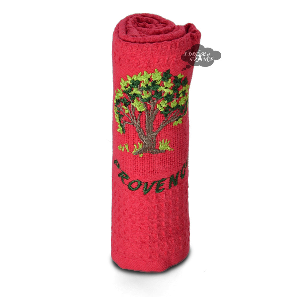 https://www.idreamoffrance.com/cdn/shop/products/coton-blanc-french-waffle-weave-cotton-kitchen-towel-provence-olive-tree-red-sqw_1024x.jpg?v=1671744168