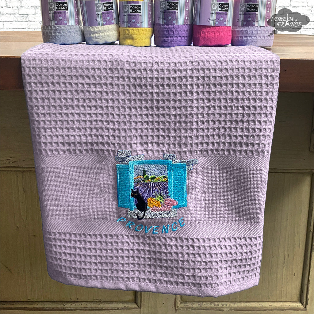 https://www.idreamoffrance.com/cdn/shop/products/coton-blanc-french-waffle-weave-cotton-kitchen-towel-provence-window-lilac-asqw_2000x.jpg?v=1670550886