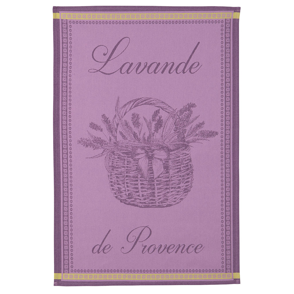 Coucke French Cotton Jacquard Towel, Varietes de Pates, 20-Inches by 30-Inches, 100% Cotton