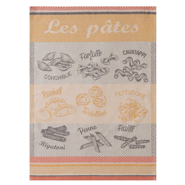 Coucke French Cotton Jacquard Towel, Le Anes, 20-Inches by 30-Inches, 100% Cotton