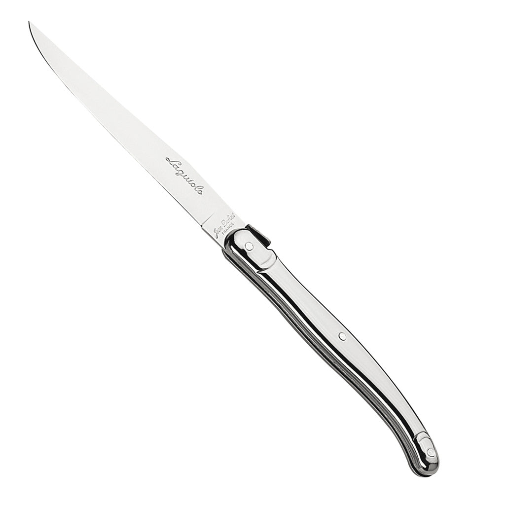 Jean Dubost 6 Stainless Steel Steak Knives in Box