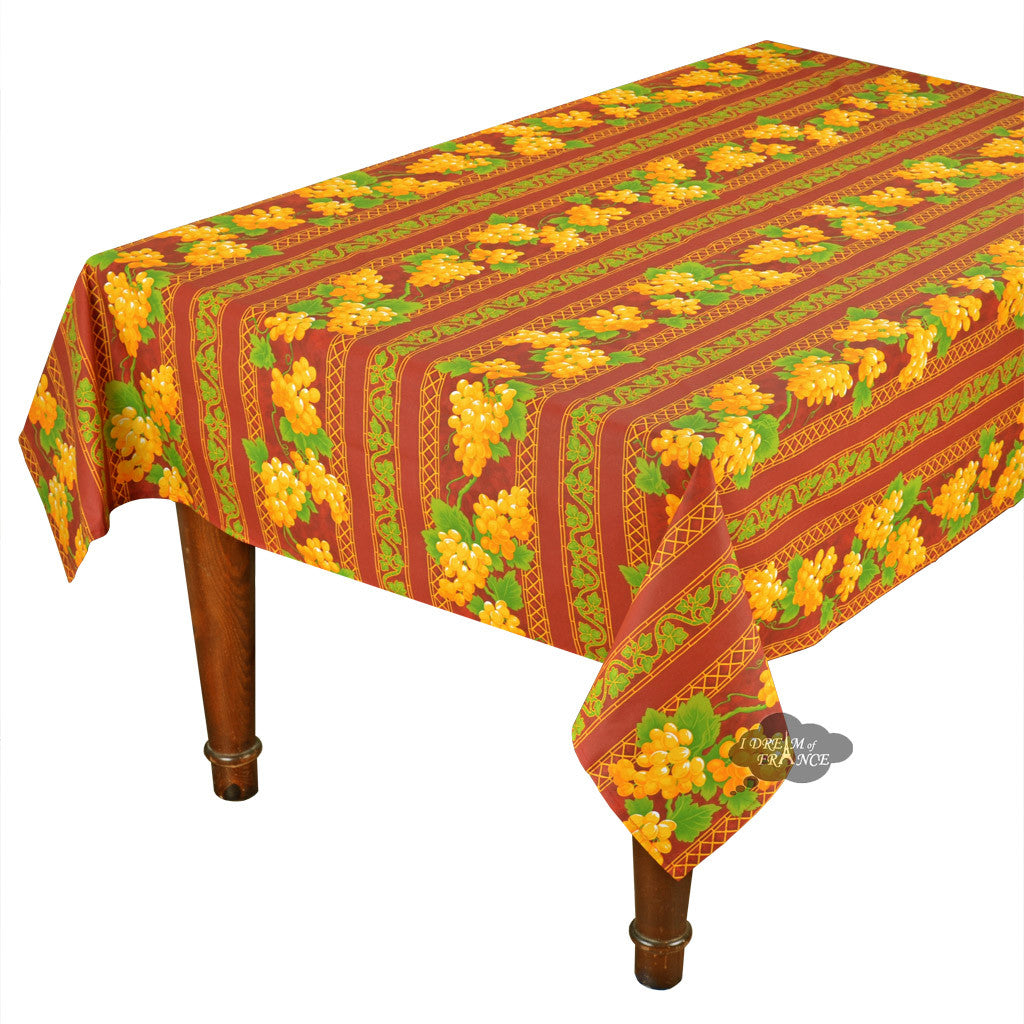 即納 Tournesol Provencal Red/Yellow Red/Yellow French Tournesol Provencal  Tablecloth Tablecloth 59x94 French 150cm x 230cm Polyester Recta 
