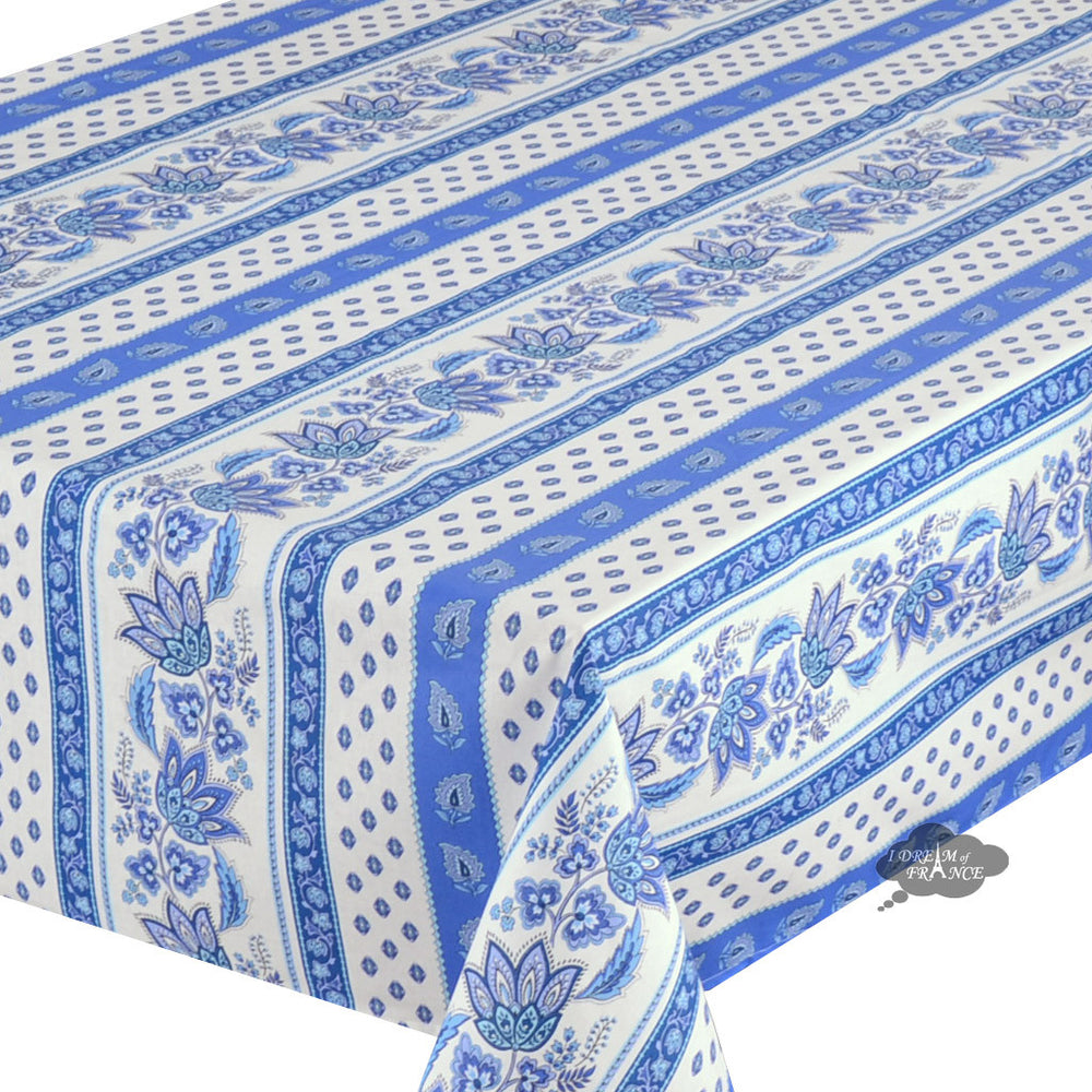 French Tablecloth 52x72 Rectangular Lisa White Cotton Coated I   Le Cluny Lisa White French Tablecloth Rectangular Bsqw 039dc05b F8f6 4312 803a A6b51ba51cef 1000x 